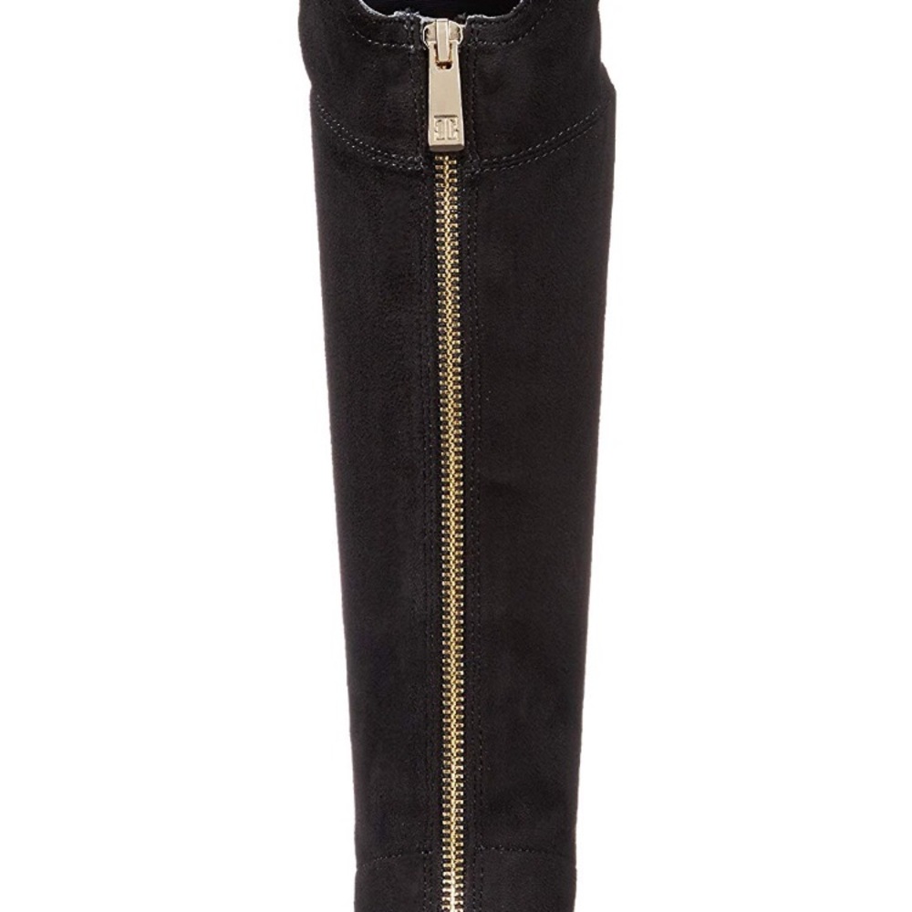 Girls Ivanka Trump Black Stretch Knee-high boots - Picture 7 of 8